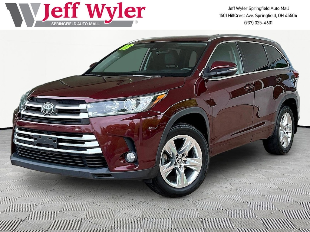 Used 2018 Toyota Highlander Limited V6 AWD SUV