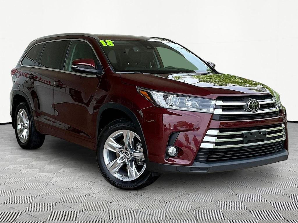 Used 2018 Toyota Highlander Limited V6 AWD SUV