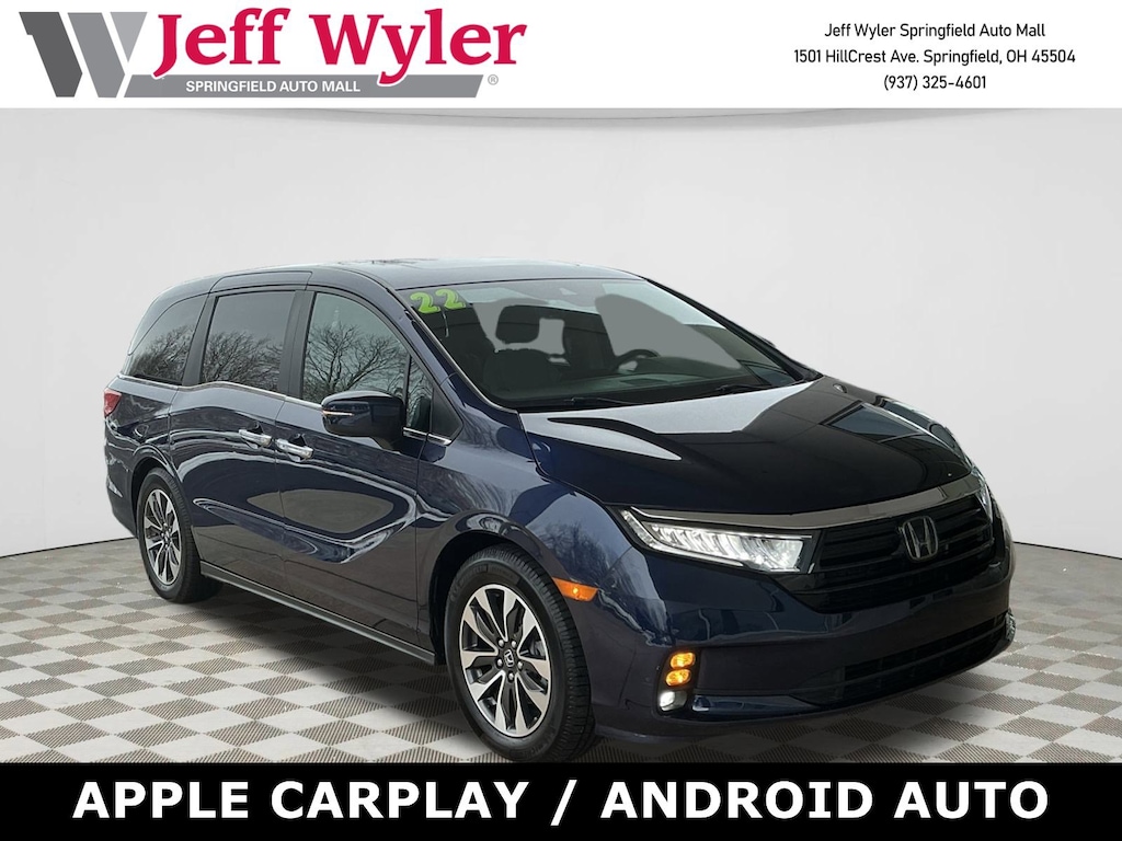 Used 2022 Honda Odyssey EX-L Auto Van