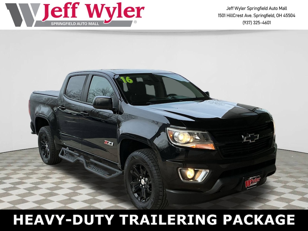 Used 2016 Chevrolet Colorado 4WD Crew Cab 128.3 Z71 Truck Crew Cab
