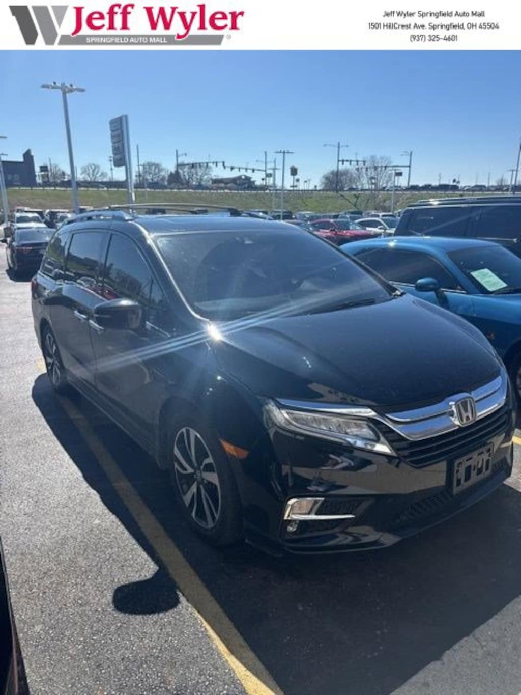 Used 2018 Honda Odyssey Elite Auto Van