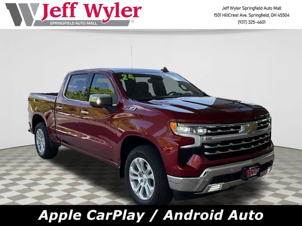 Used 2024 Chevrolet Silverado 1500 4WD Crew Cab 147 LTZ Truck Crew Cab