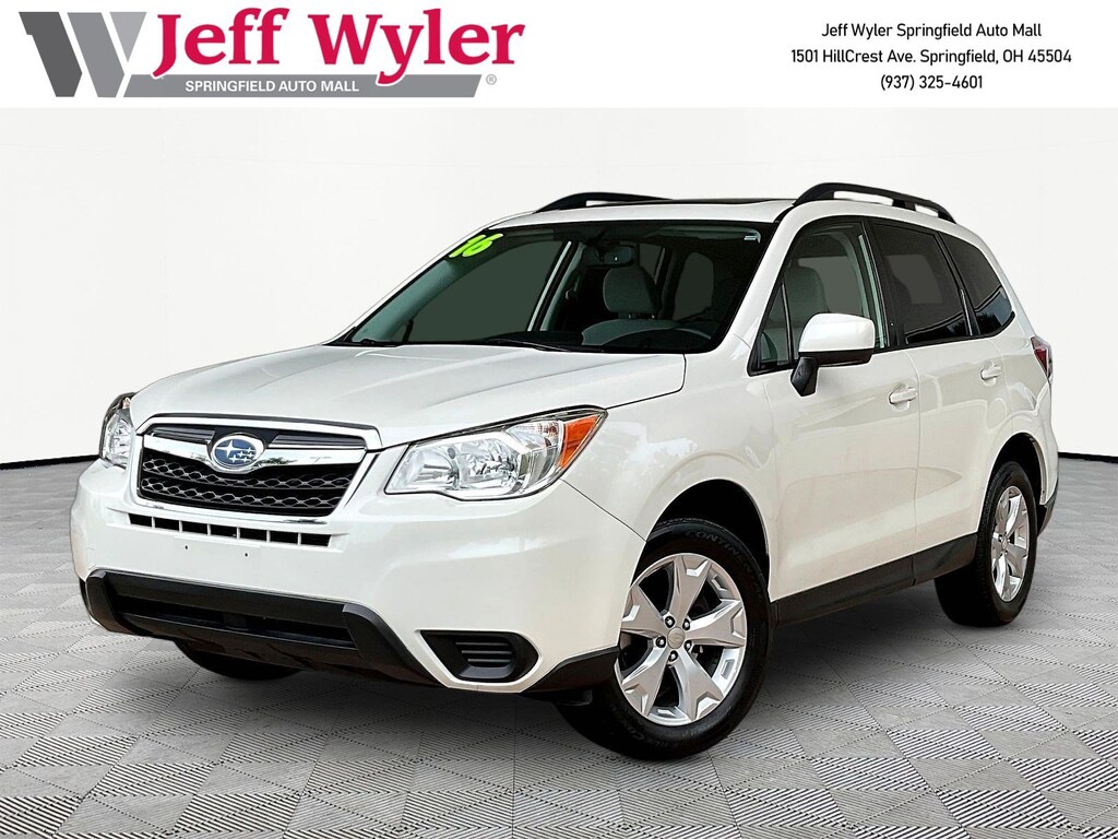 Used 2016 Subaru Forester 4dr CVT 2.5i Premium PZEV SUV