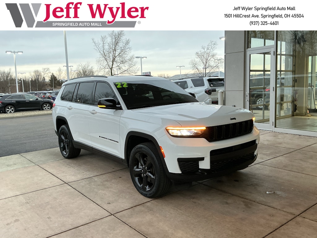 Used 2022 Jeep Grand Cherokee L Altitude 4x4 SUV