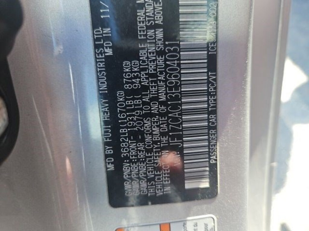 Used 2014 Subaru BRZ 2dr Cpe Man Limited Coupe