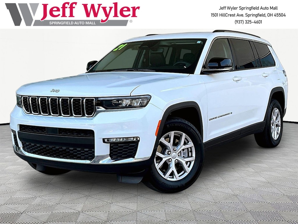 Used 2021 Jeep Grand Cherokee L Limited 4x4 SUV