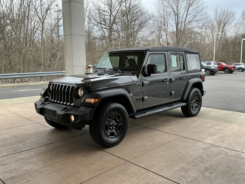 Used 2022 Jeep Wrangler Unlimited Sport 4x4 SUV