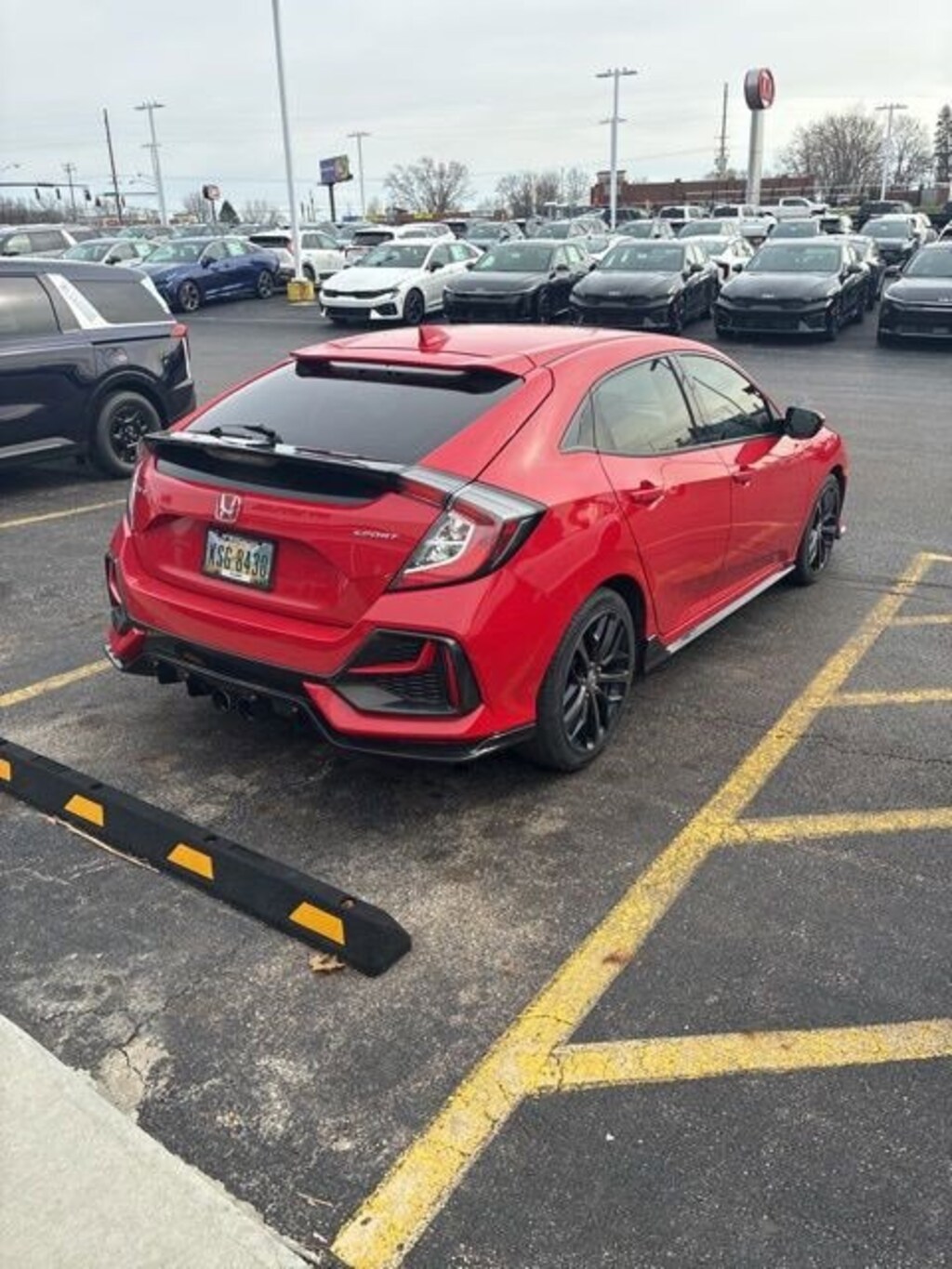 Used 2020 Honda Civic Hatchback Sport CVT Hatchback