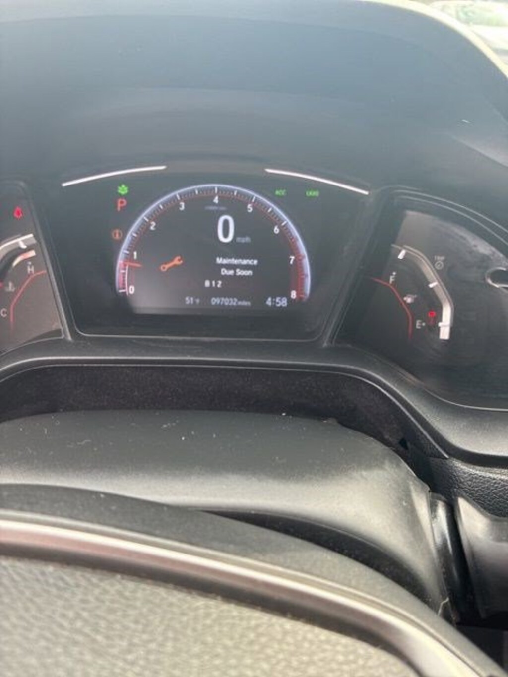 Used 2020 Honda Civic Hatchback Sport CVT Hatchback