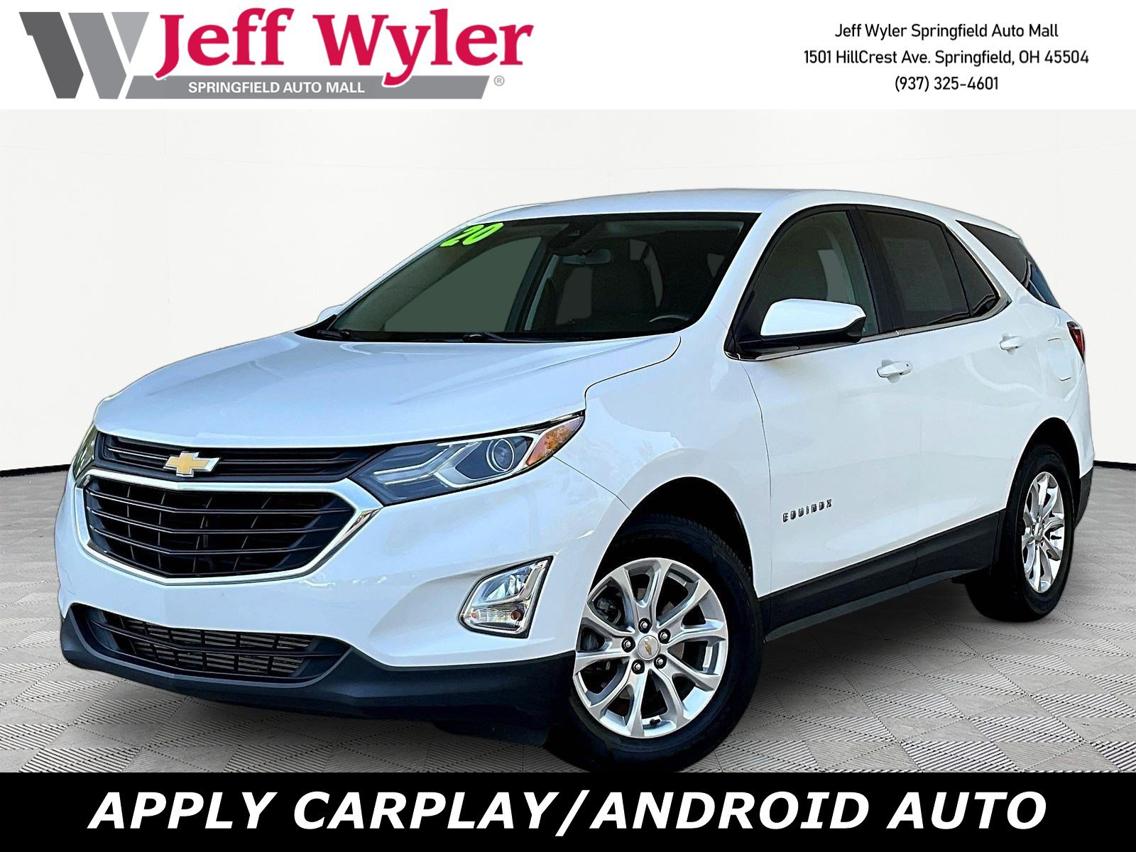 Used 2020 Chevrolet Equinox 2FL with VIN 2GNAXJEV4L6120848 for sale in Canal Winchester, OH