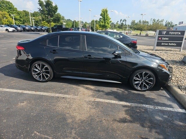 Used 2020 Toyota Corolla SE with VIN JTDS4RCE7LJ010130 for sale in Springfield, OH