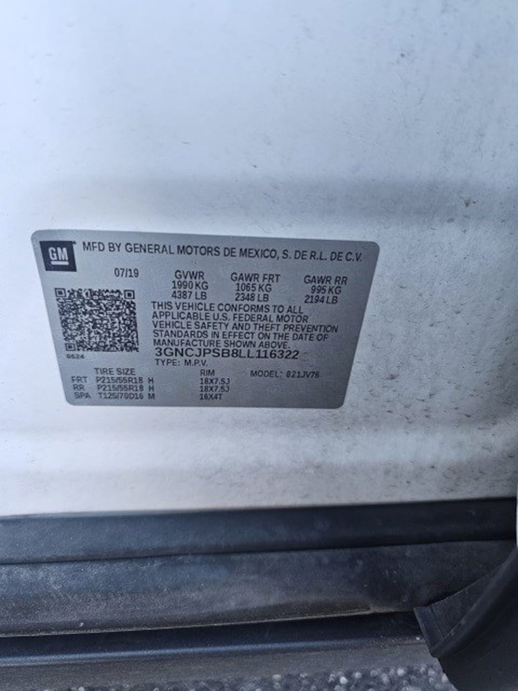 Used 2020 Chevrolet Trax AWD 4dr LT SUV