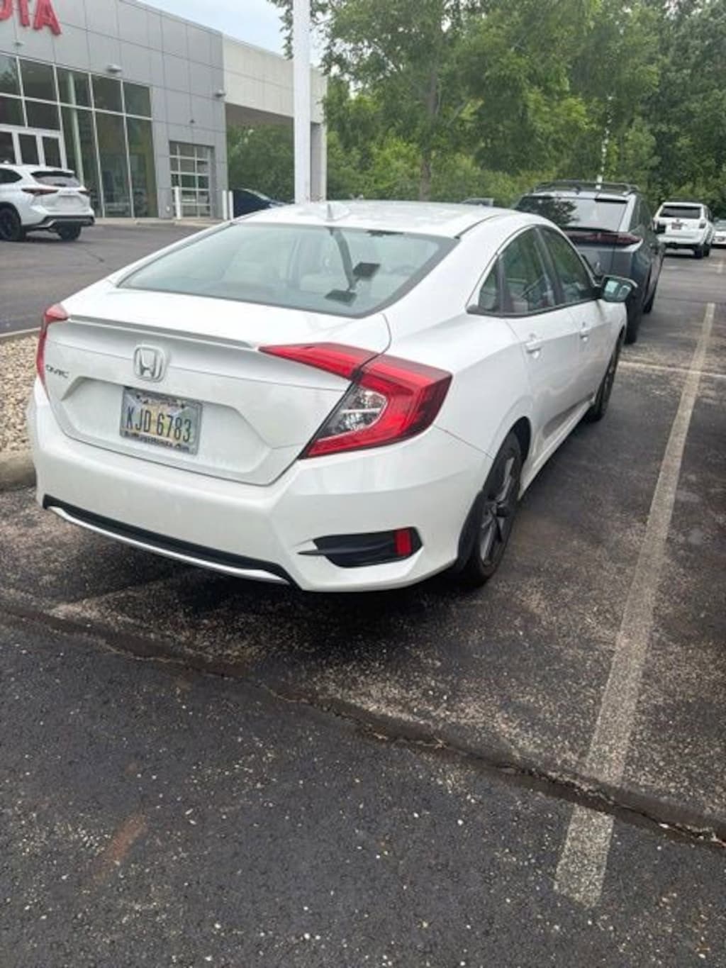 Used 2021 Honda Civic Sedan EX-L CVT Sedan