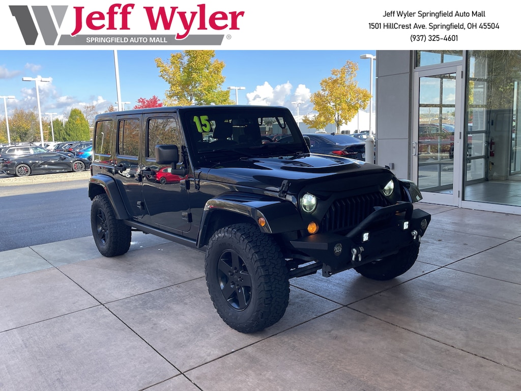 Used 2015 Jeep Wrangler Unlimited 4WD 4dr Wrangler X *Ltd Avail* SUV