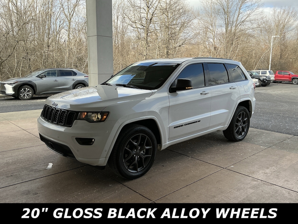 Used 2021 Jeep Grand Cherokee 80th Anniversary 4x4 SUV