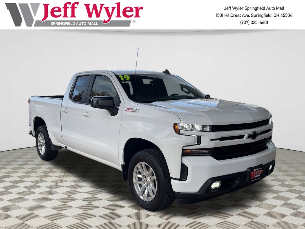 Used 2019 Chevrolet Silverado 1500 4WD Double Cab 147 RST Truck Double Cab