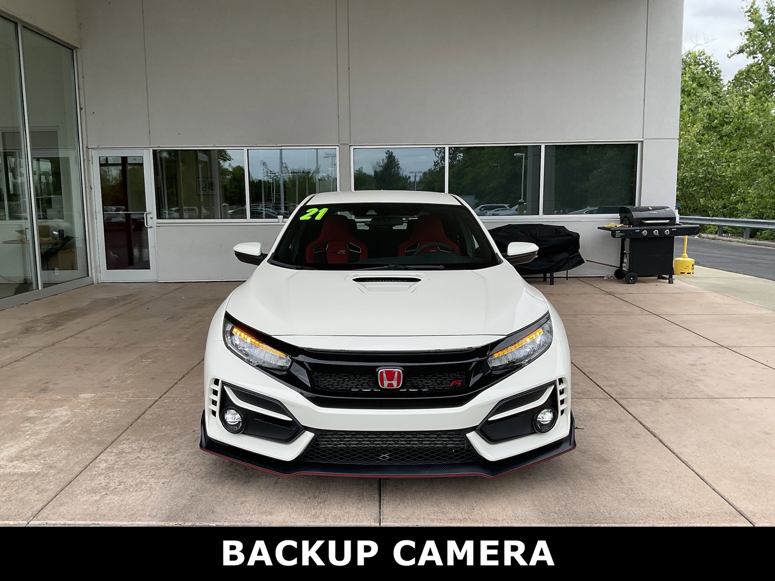 Used 2021 Honda Civic Hatchback Type-R with VIN SHHFK8G72MU203189 for sale in Springfield, OH