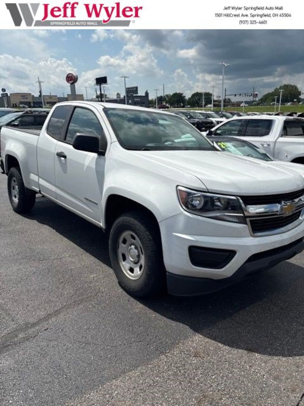 Used 2016 Chevrolet Colorado 2WD Ext Cab 128.3 WT Truck Extended Cab