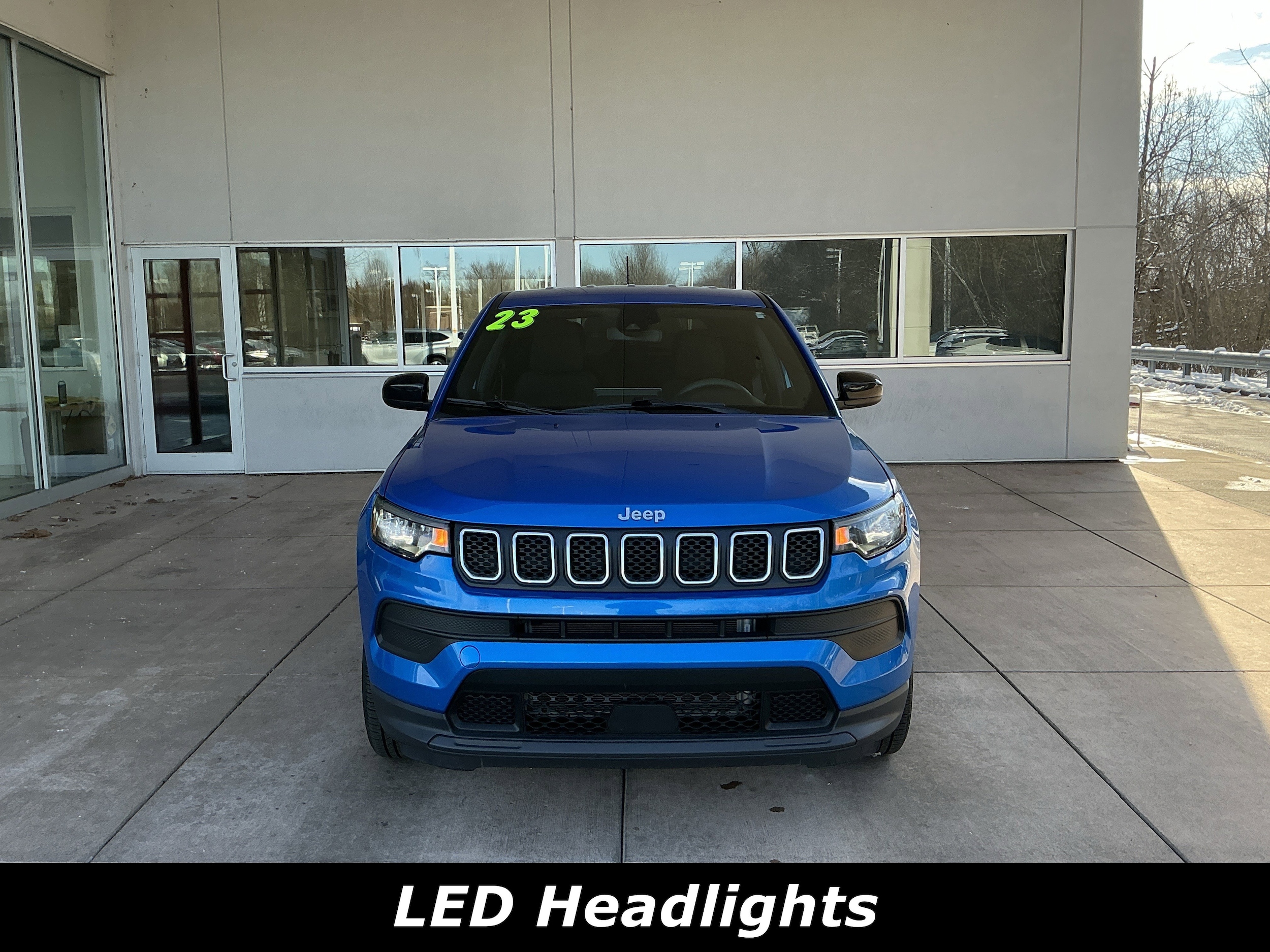 Used 2023 Jeep Compass Sport with VIN 3C4NJDAN5PT566284 for sale in Springfield, OH