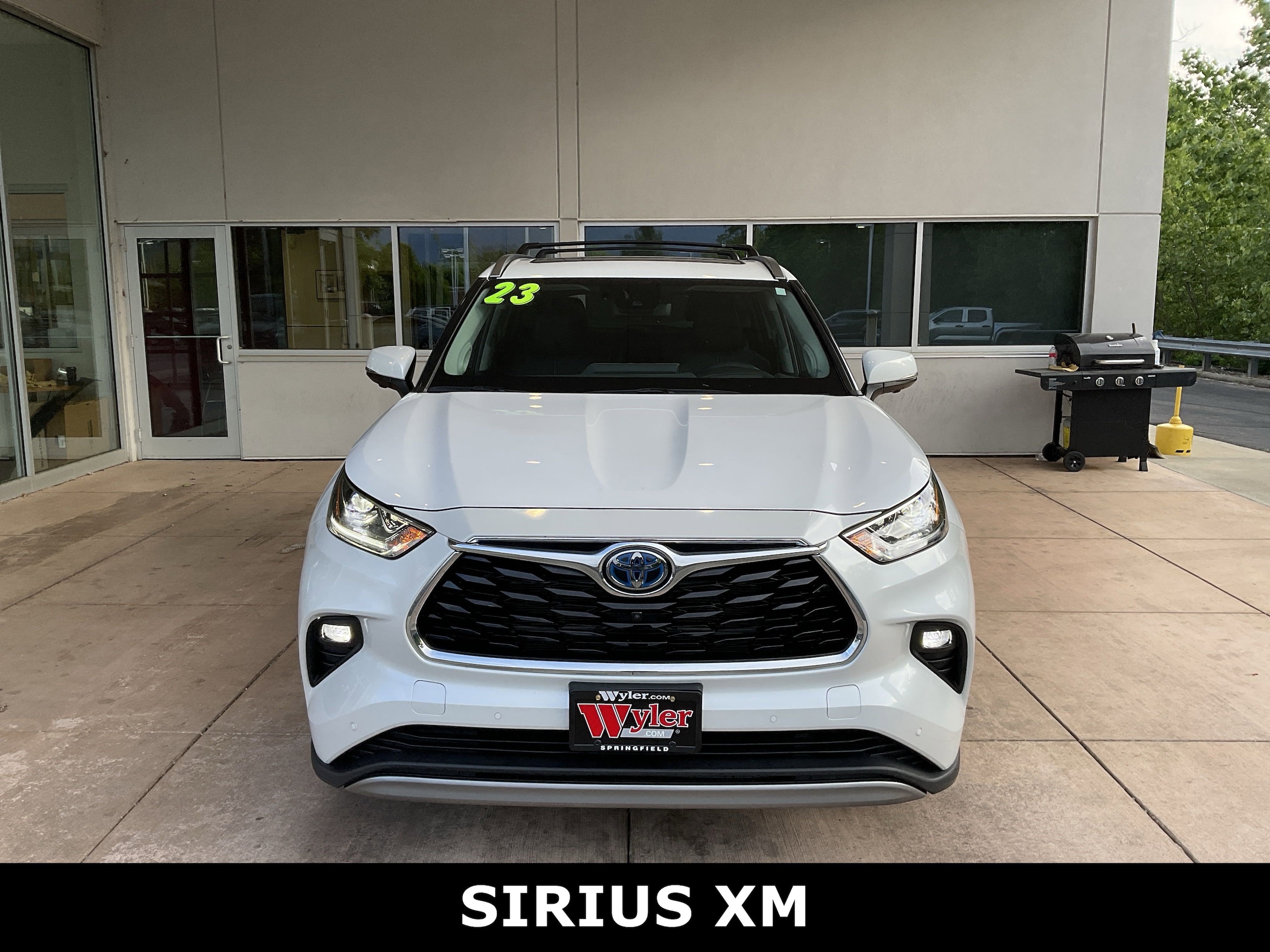 Certified 2023 Toyota Highlander Platinum with VIN 5TDEBRCH7PS120696 for sale in Springfield, OH