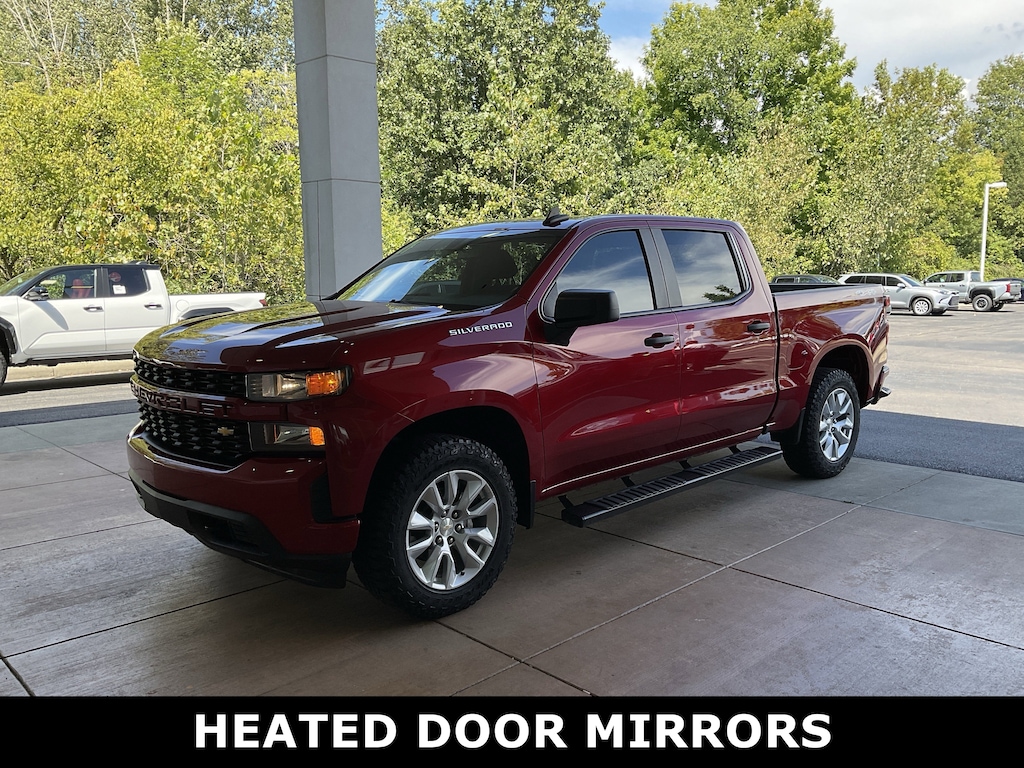 Used 2021 Chevrolet Silverado 1500 4WD Crew Cab 147 Custom Truck Crew Cab