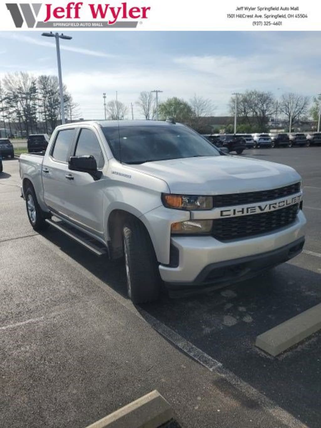 Used 2021 Chevrolet Silverado 1500 4WD Crew Cab 147 Custom Truck Crew Cab
