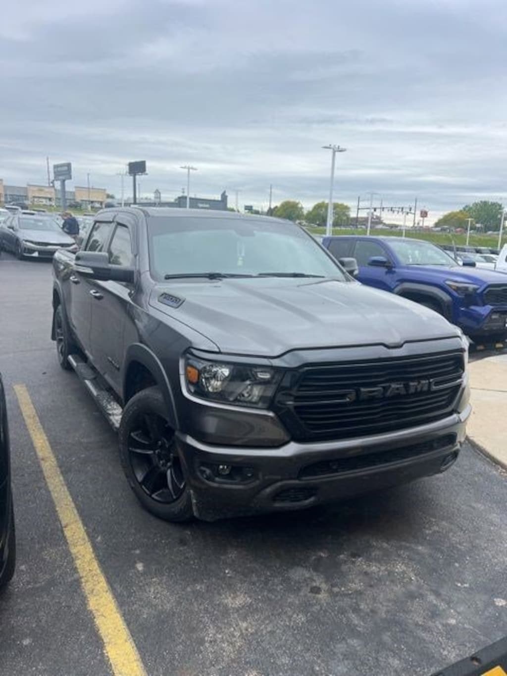 Used 2021 Ram 1500 Big Horn 4x4 Crew Cab 57 Box Truck Crew Cab