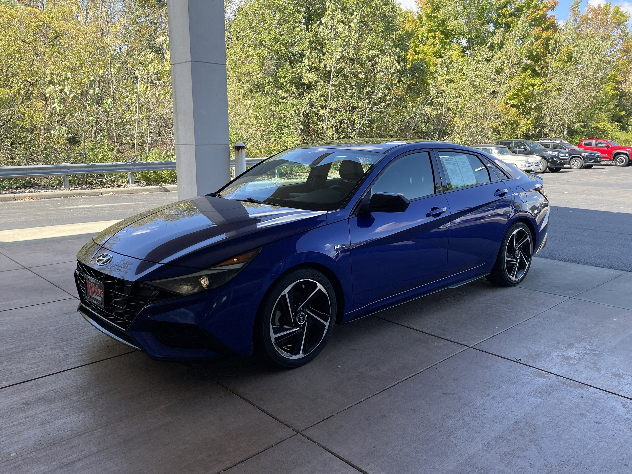 2022 Hyundai Elantra N Line photo 3