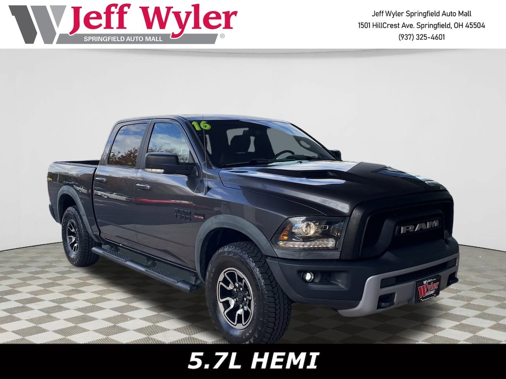 Used 2016 Ram 1500 4WD Crew Cab 140.5 Rebel Truck Crew Cab
