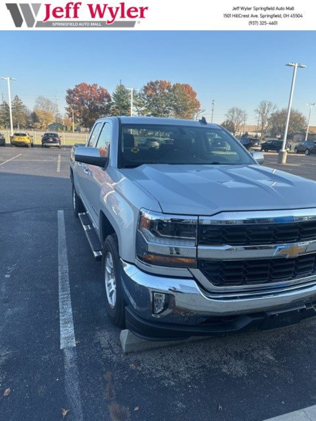 Used 2016 Chevrolet Silverado 1500 4WD Double Cab 143.5 LT w/1LT Truck Double Cab