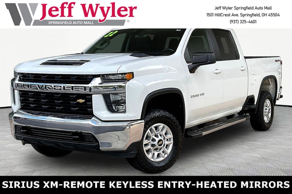 Used 2022 Chevrolet Silverado 2500HD 4WD Crew Cab 159 LT Truck Crew Cab