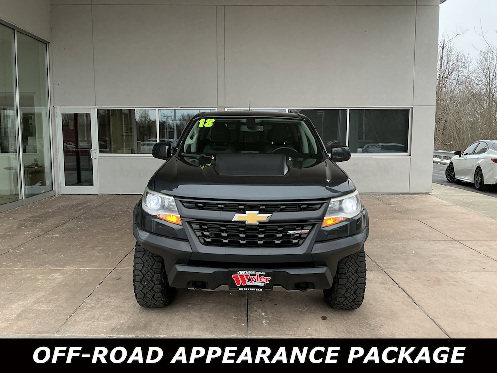 Used 2018 Chevrolet Colorado 4WD Crew Cab 128.3 ZR2 Truck Crew Cab
