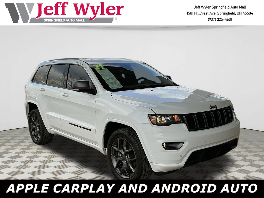 Used 2021 Jeep Grand Cherokee 80th Anniversary 4x4 SUV