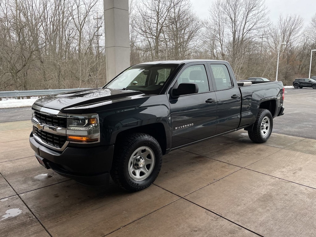 Used 2017 Chevrolet Silverado 1500 2WD Double Cab 143.5 Work Truck Truck Double Cab