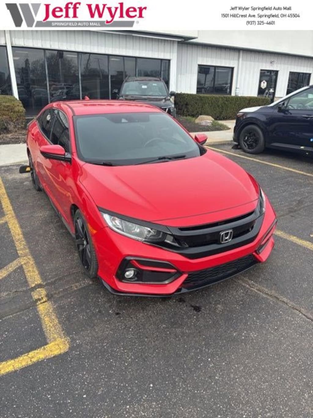 Used 2020 Honda Civic Hatchback Sport CVT Hatchback