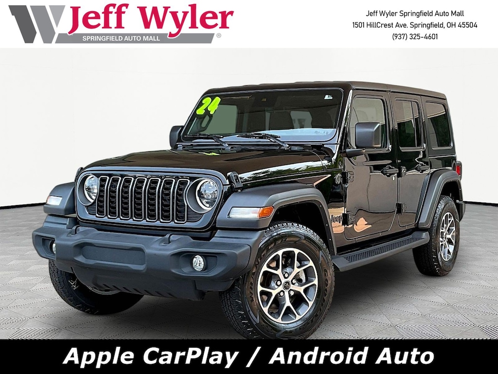 Used 2024 Jeep Wrangler Sport S 4 Door 4x4 SUV