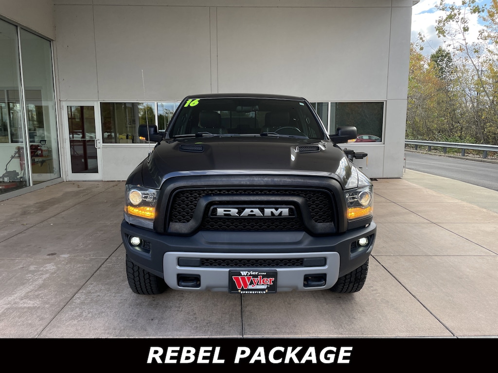 Used 2016 Ram 1500 4WD Crew Cab 140.5 Rebel Truck Crew Cab