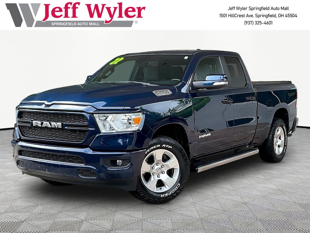 Used 2022 Ram 1500 Big Horn 4x4 Quad Cab 64 Box Truck Quad Cab