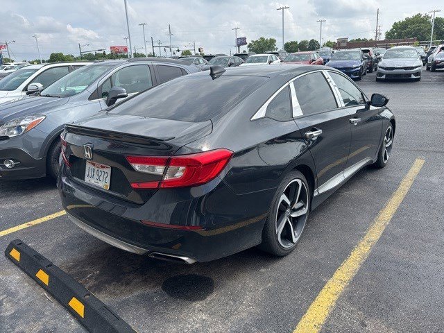 Used 2018 Honda Accord Sport with VIN 1HGCV1F36JA172374 for sale in Springfield, OH
