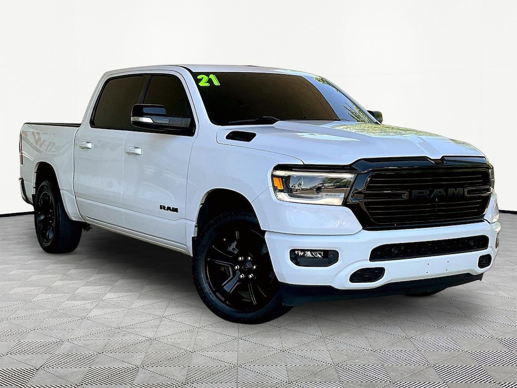 Used 2021 Ram 1500 Big Horn 4x4 Crew Cab 57 Box Truck Crew Cab
