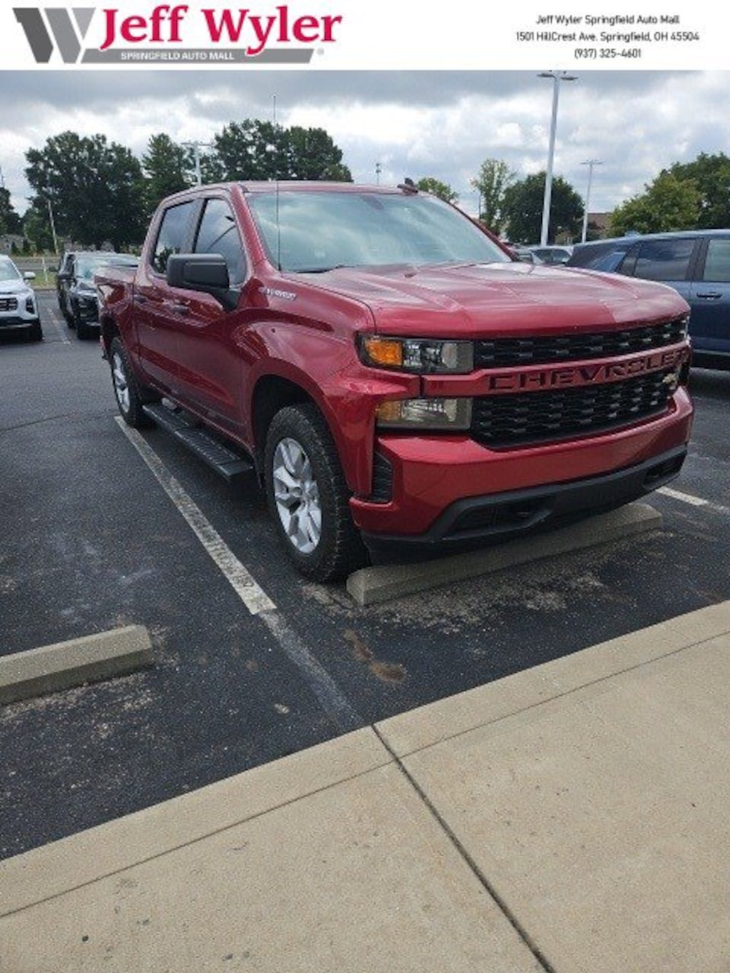 Used 2021 Chevrolet Silverado 1500 4WD Crew Cab 147 Custom Truck Crew Cab