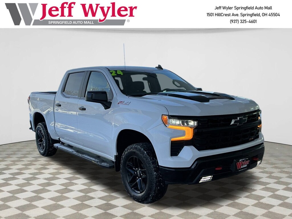 Used 2024 Chevrolet Silverado 1500 4WD Crew Cab 147 LT Trail Boss Truck Crew Cab