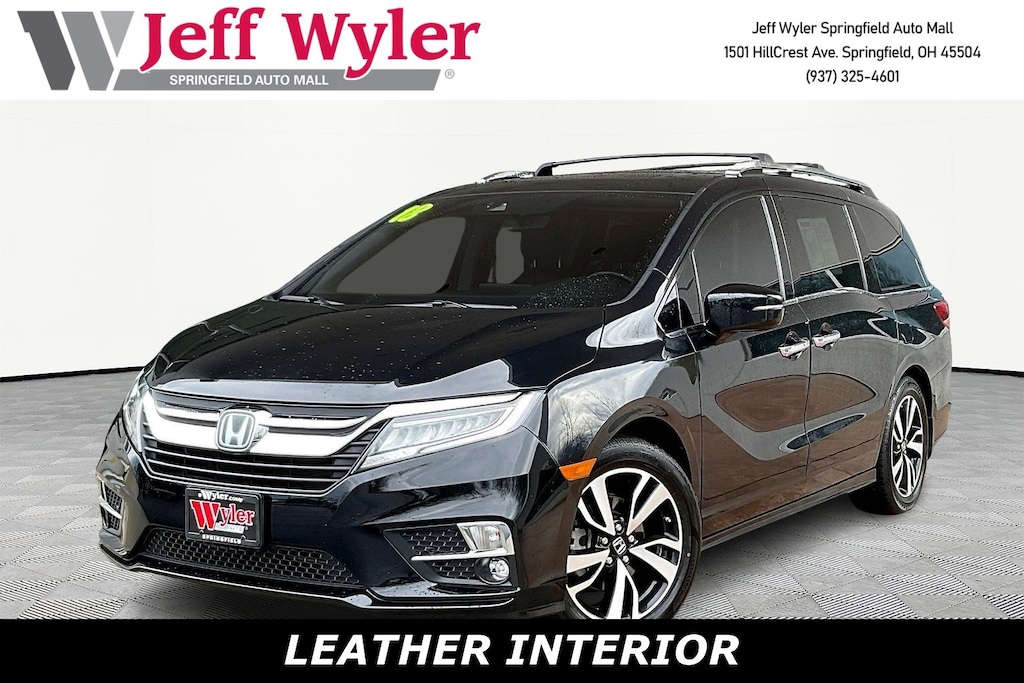 Used 2018 Honda Odyssey Elite Auto Van