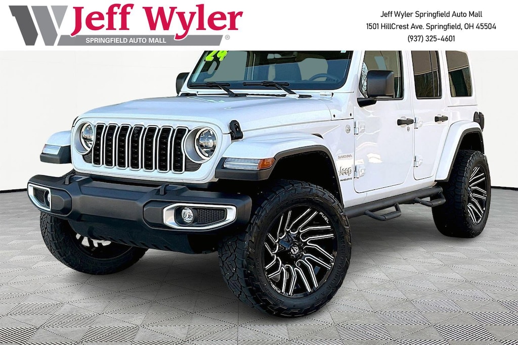 Used 2024 Jeep Wrangler Sahara 4 Door 4x4 SUV