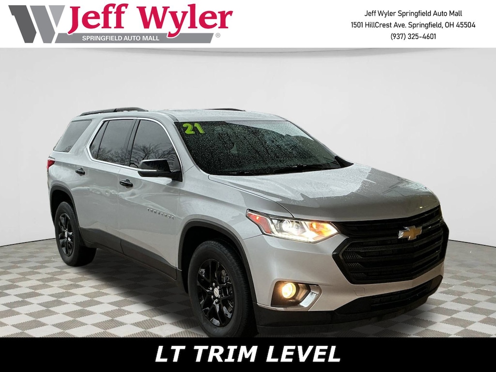 Used 2021 Chevrolet Traverse FWD 4dr LT Cloth w/1LT SUV