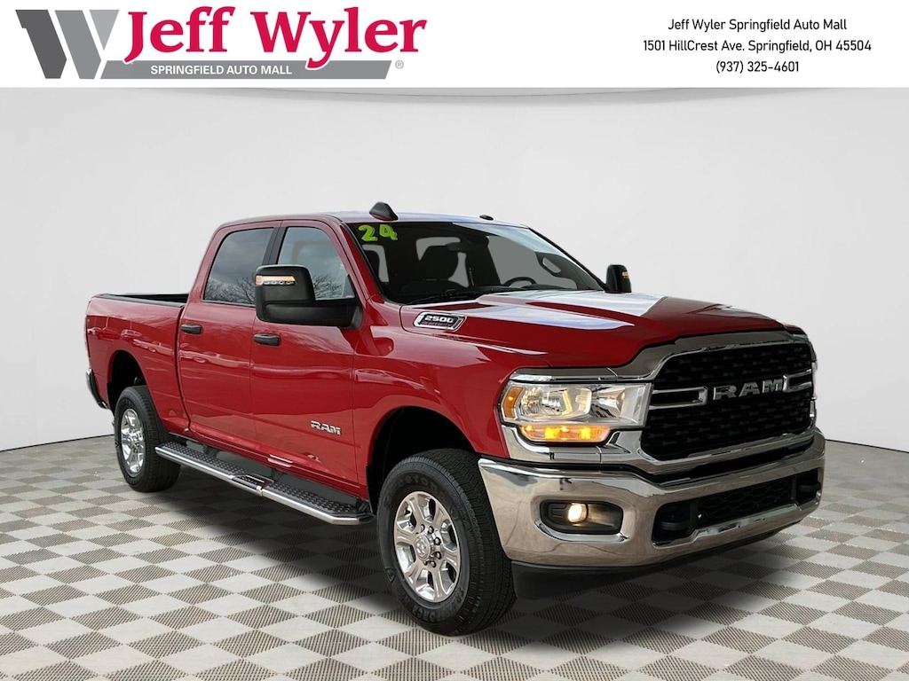 Used 2024 Ram 2500 Big Horn 4x4 Crew Cab 64 Box Truck Crew Cab