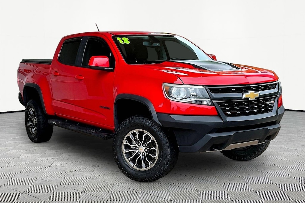 Used 2018 Chevrolet Colorado 4WD Crew Cab 128.3 ZR2 Truck Crew Cab