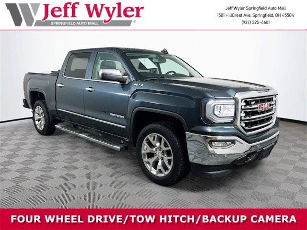 Used 2017 GMC Sierra 1500 4WD Crew Cab 143.5 SLT Truck Crew Cab
