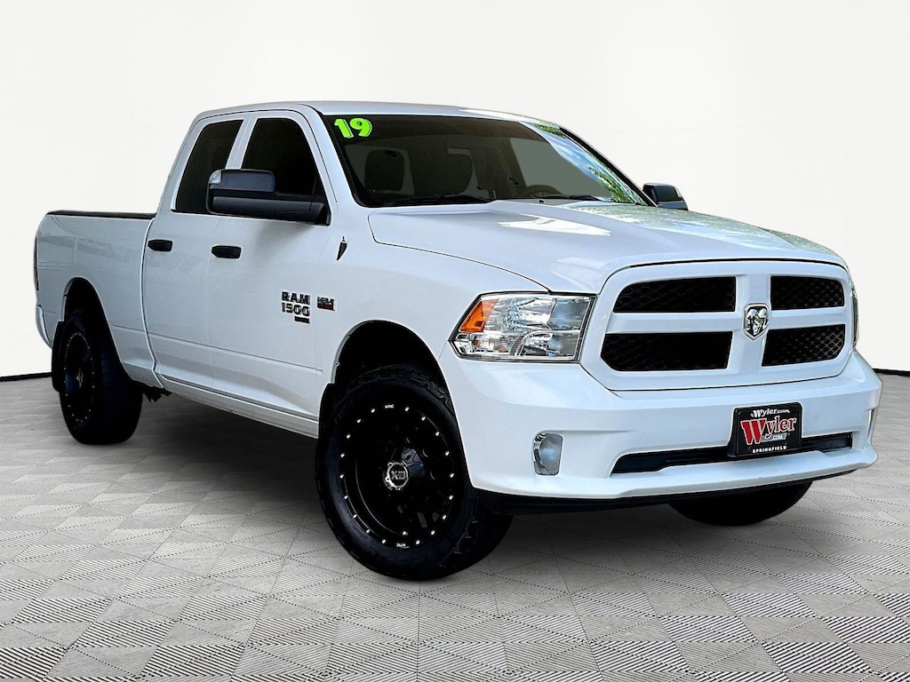 Used 2019 Ram 1500 Classic Express 4x4 Quad Cab 64 Box Truck Quad Cab