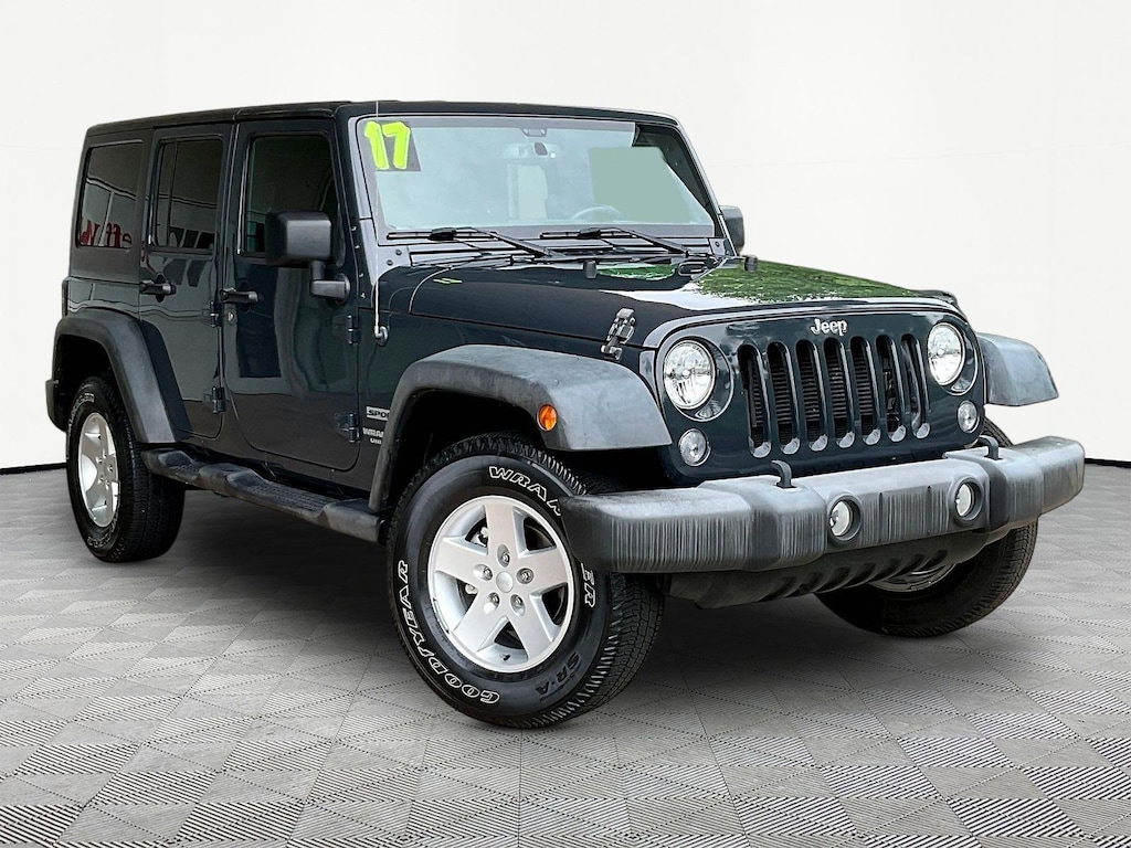 Used 2017 Jeep Wrangler Unlimited Sport 4x4 SUV